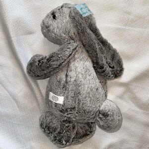 Burton + Burton Gray 18” Soft Floppy Ear Bunny Rabbit Stuffed Animal Plush NEW